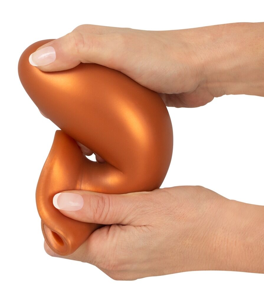 Analplug Soft Butt Plug with suction cup fremstillet af flydende silikone
