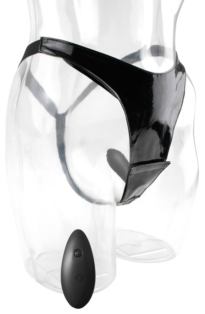 Dildo-Streng „10-Function Remote Fantasy Panty“ inkl. Vibrobullet