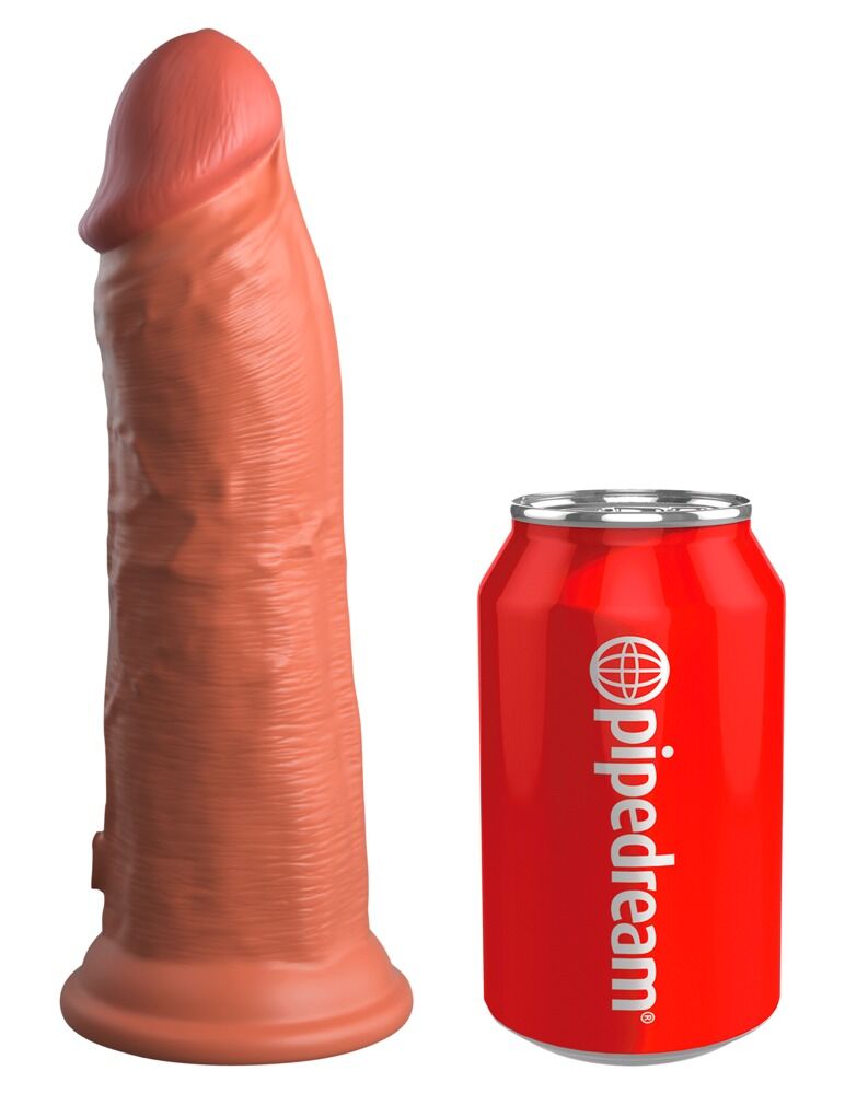 8“ Dual Density Silicone Cock