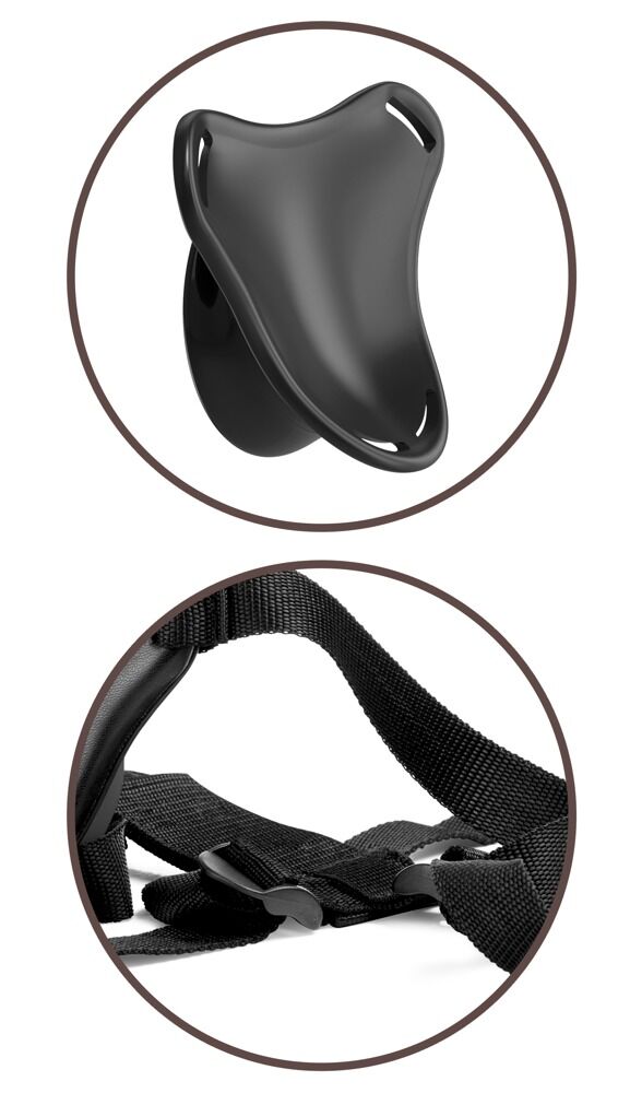 Strap-on Beginner's Silicone Body Dock Kit, justerbar