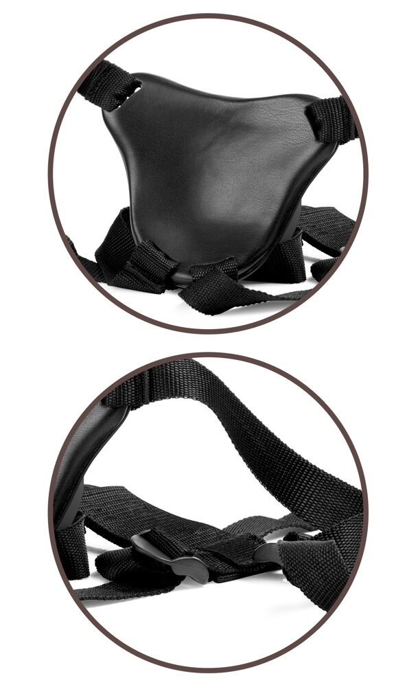 Strap-on Comfy Silicone Body Dock Kit, justerbar