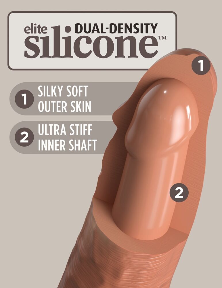 Strap-on Comfy Silicone Body Dock Kit, justerbar