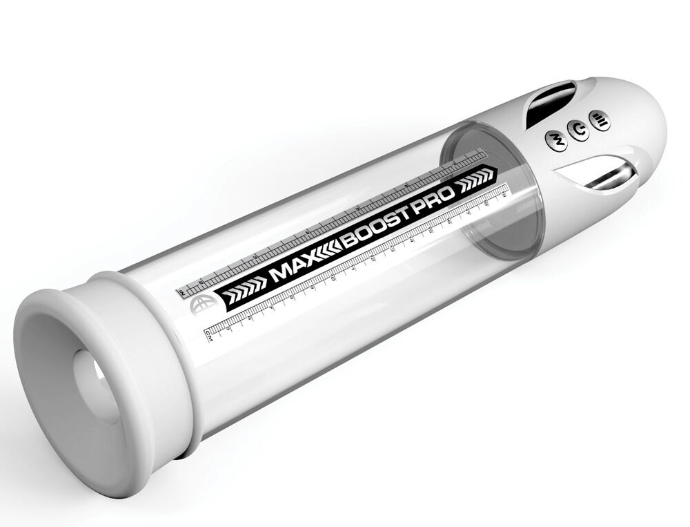 Penispumpe "Max Boost Pro Flow" med automatisk sugekraft