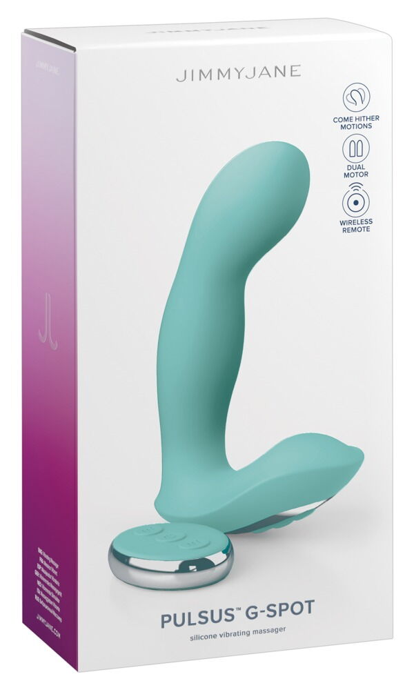 G-punktsvibrator "Pulsus" med klitorisstimulator