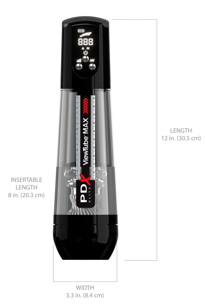 Masturbator "ViewTube MAX" med innovativ sugefunktion
