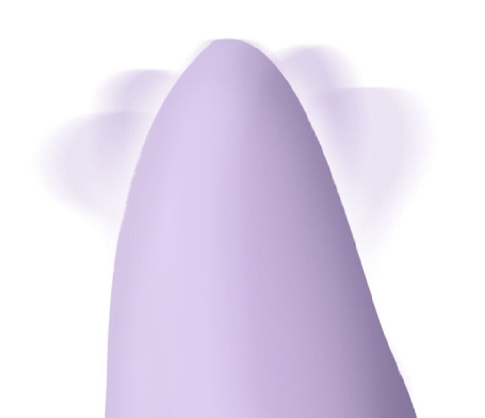 Tungevibrator "Hello Kiss Pro" med sugemund