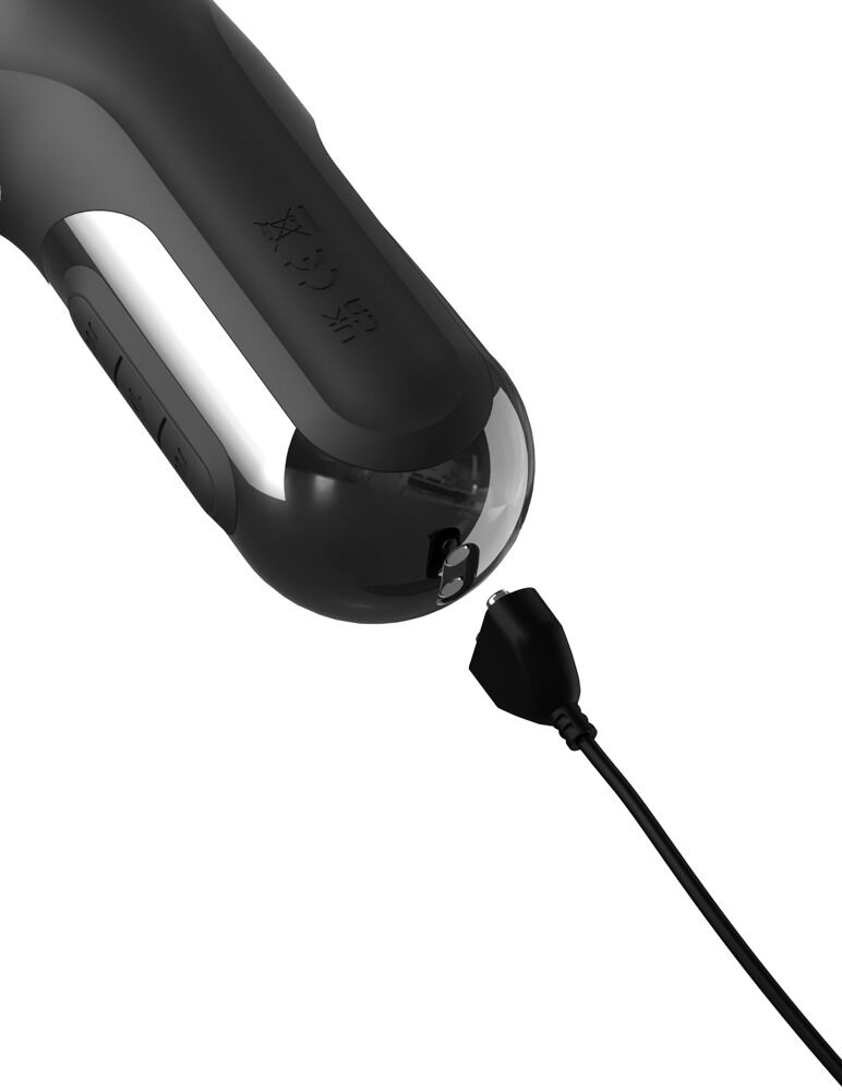 Rabbitvibrator "Sonix Silicone Thruster" med stødfunktion