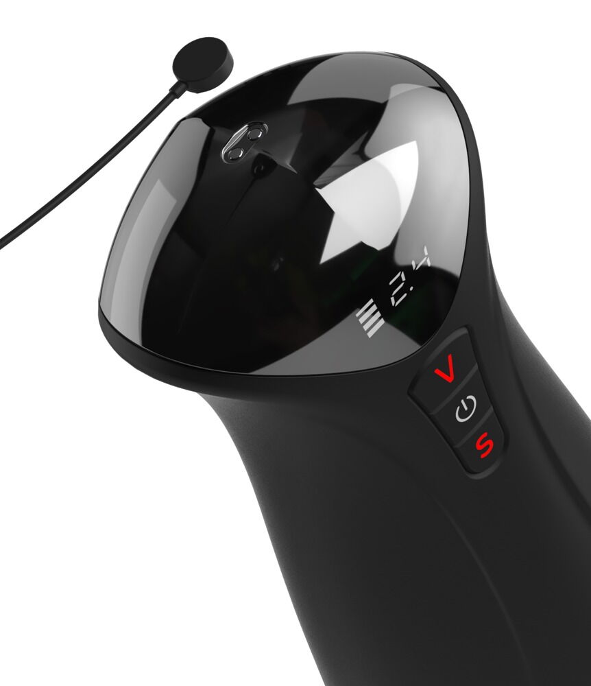 Masturbator "Fuck-O-Matic Pro XL" med Hyper Pulse testikelmassage