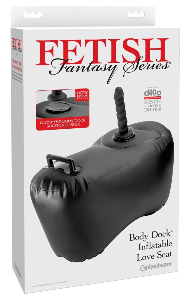 Sexpude "Body Dock Inflatable Love Seat" inklusive dildo