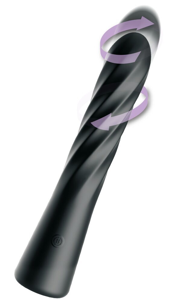 Analvibrator "Twist Ecstasy“ i intensivt spiraldesign