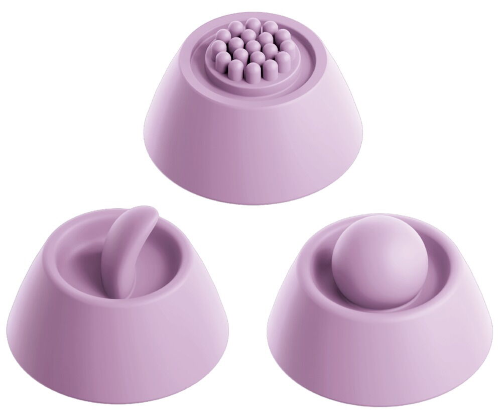 Rabbit vibrator "G-Touch Pulse Pro“ inklusive 3 klitorishoveder