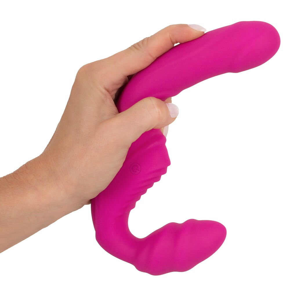 Vibrating Strapless Strap-on 2