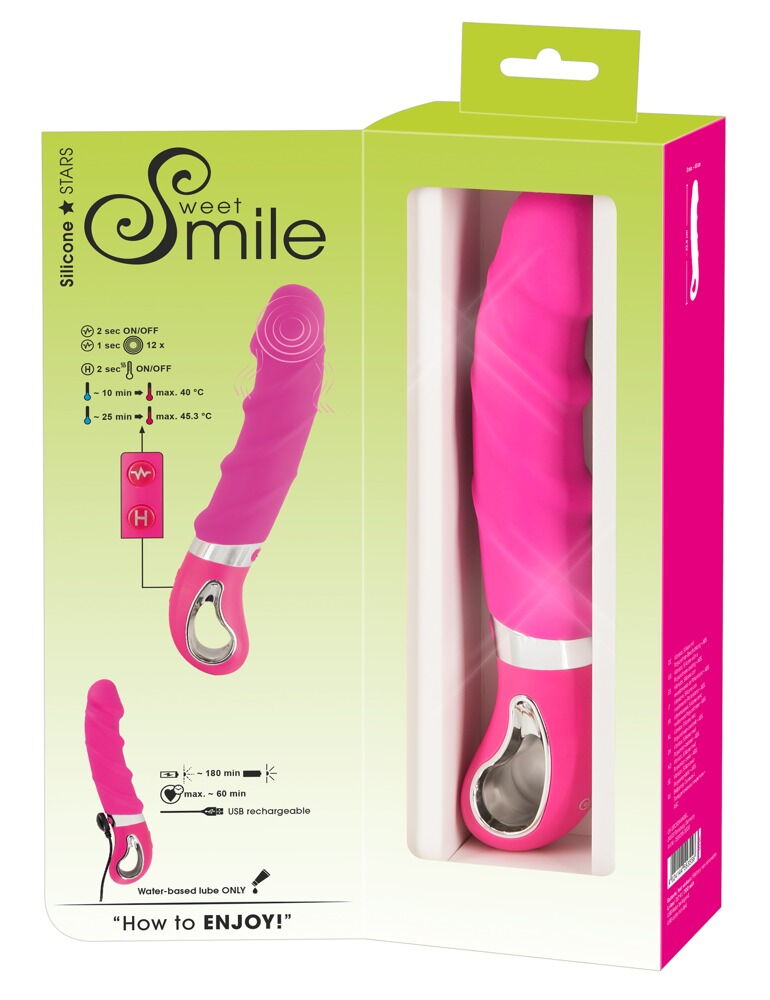 Vibrator Warming Soft Vibrator med varmefunktion