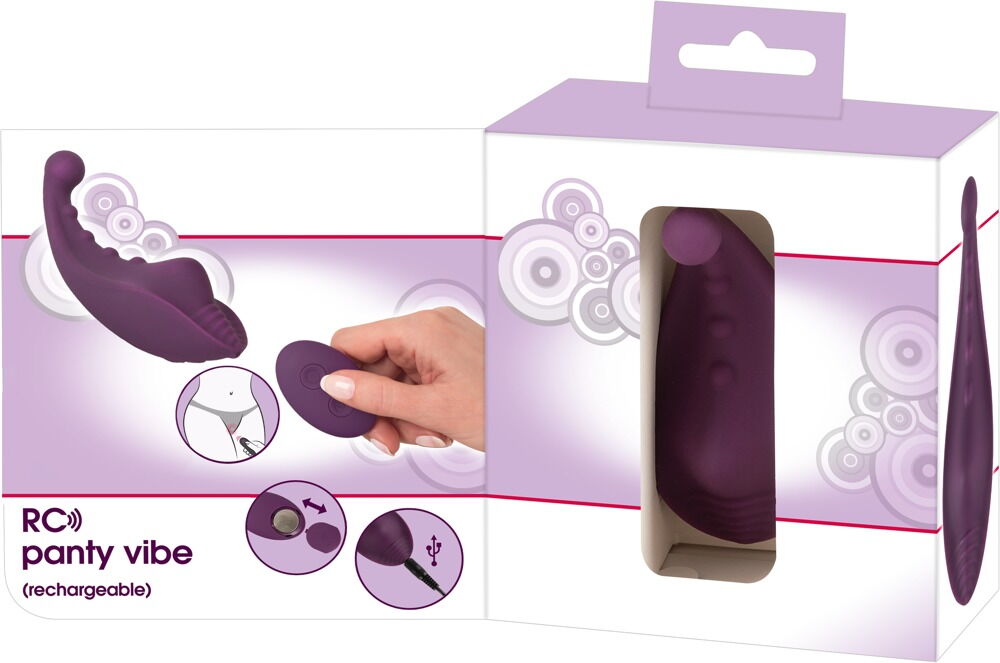 Lay-on- og trussevibrator "Clitoral Vibe"