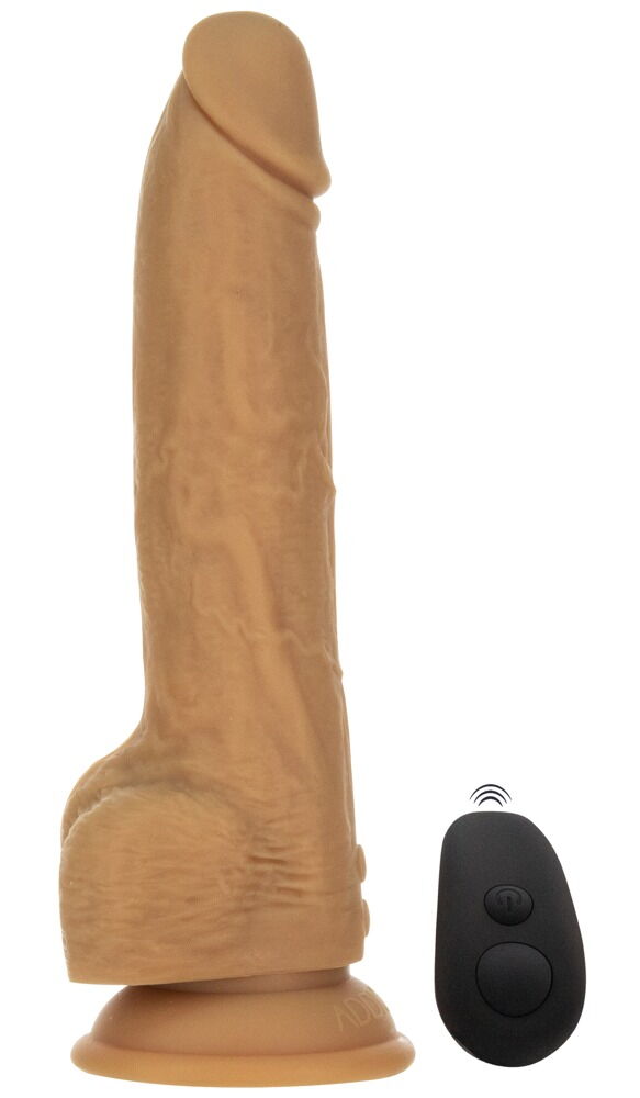 9" Stødende naturdildo