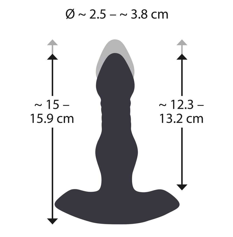 RC Analvibrator med stødende funktion