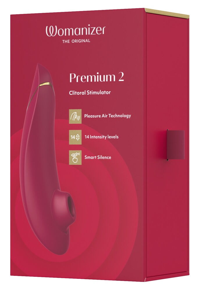 Pulsator "Womanizer Premium 2" med 14 intensiteter