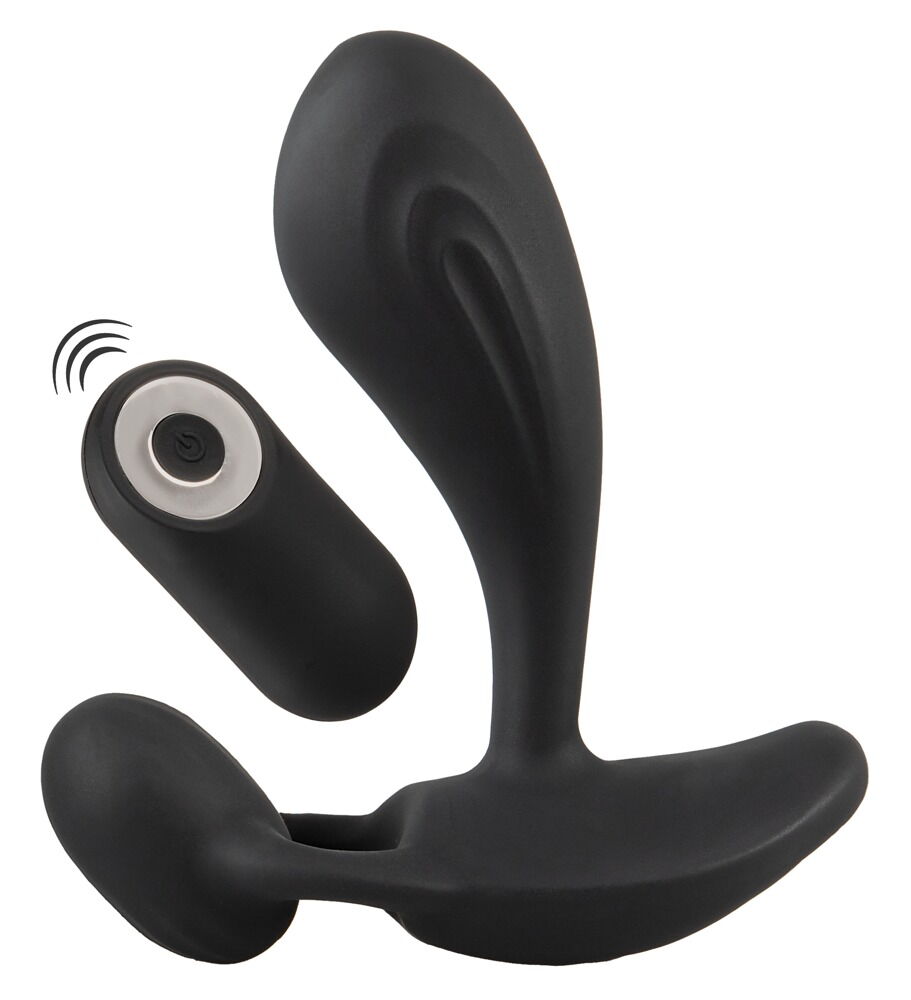 Analvibrator RC Two Spot Massager med fjernbetjening, 10 vibrationsmodi