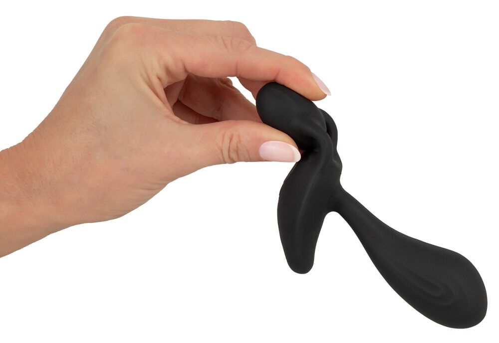 Analvibrator RC Two Spot Massager med fjernbetjening, 10 vibrationsmodi