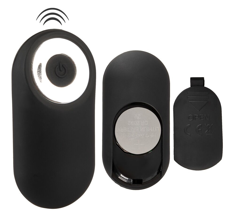 Analvibrator RC Two Spot Massager med fjernbetjening, 10 vibrationsmodi