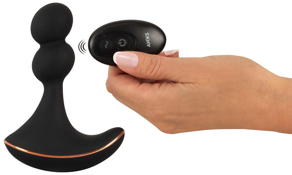 RC Rotating Prostate Massager with Vibration