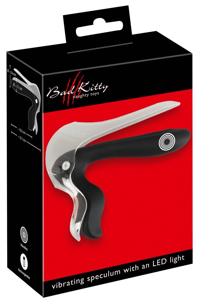 Vibrating Speculum med LED-lys