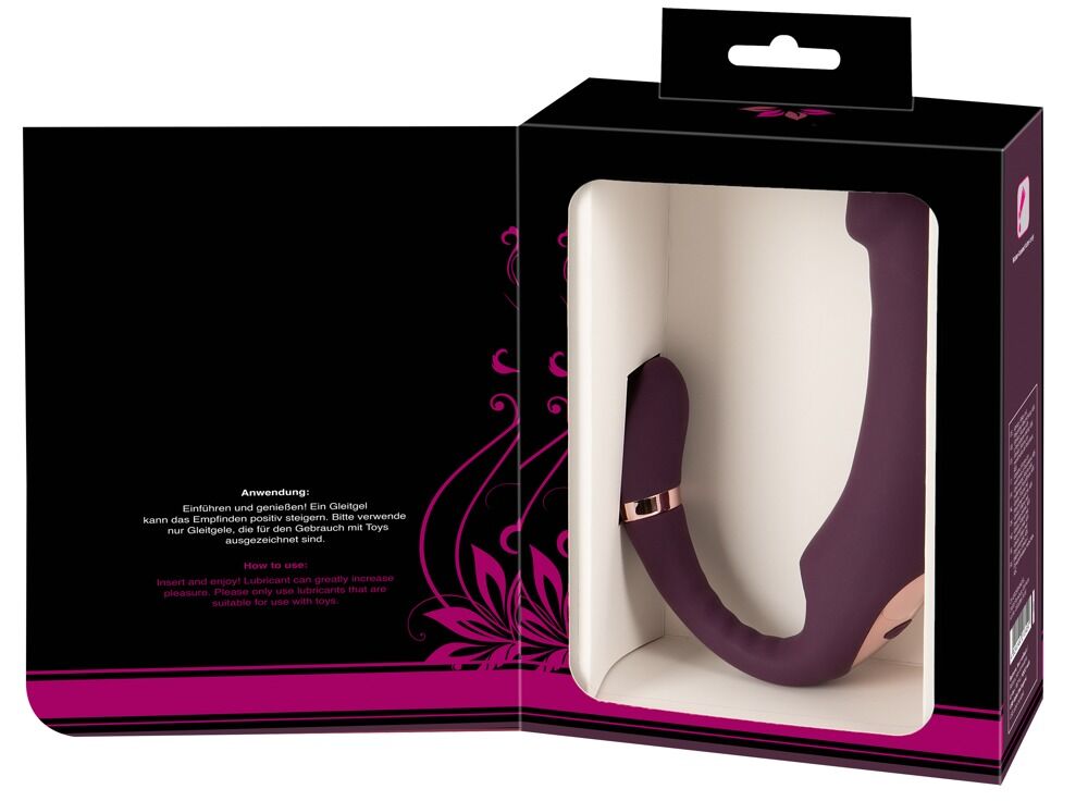 Nodding Tip Vibrator with Bendable Clit Stimulation