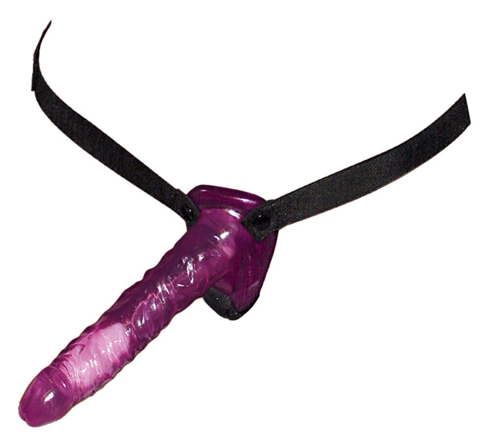 Vibrating strap-on duo