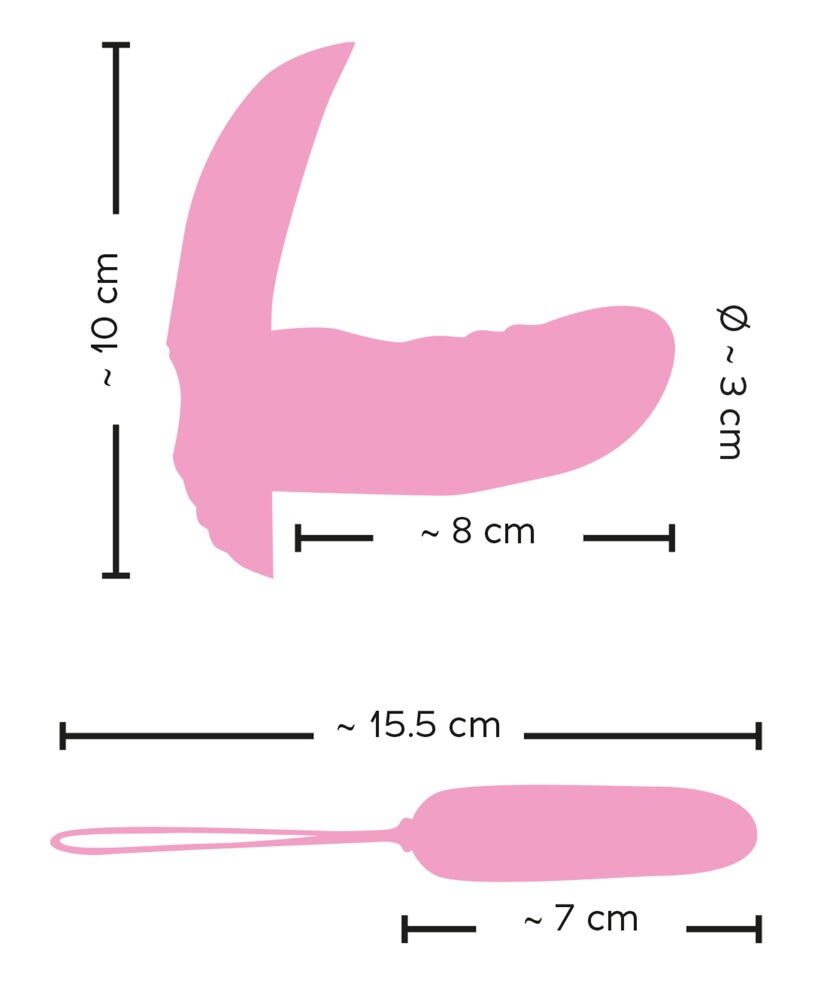 RC Panty Vibrator med 7 vibrationsmodi via fjernbetjening