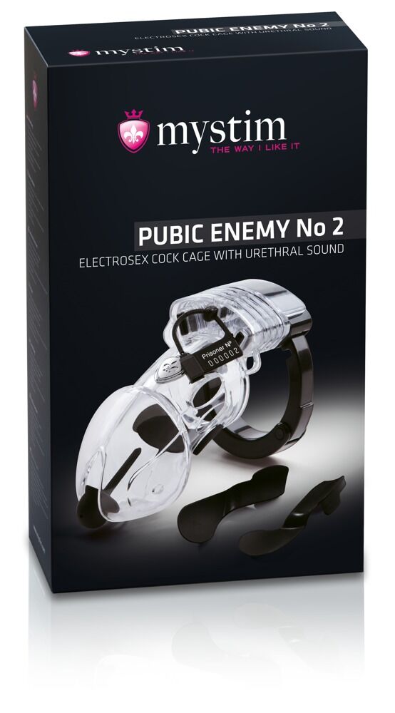 Kyskhedsbur "Pubic Enemy No 2"