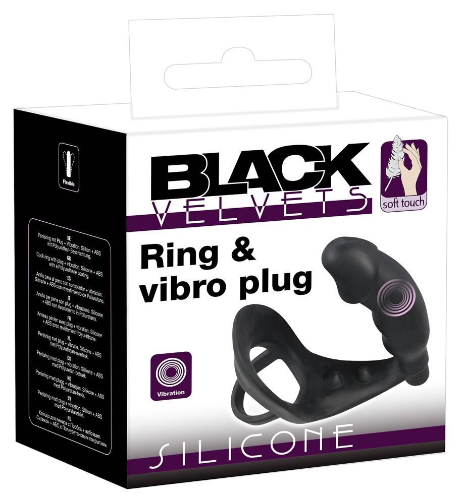 Penis/testikelring og vibroplug