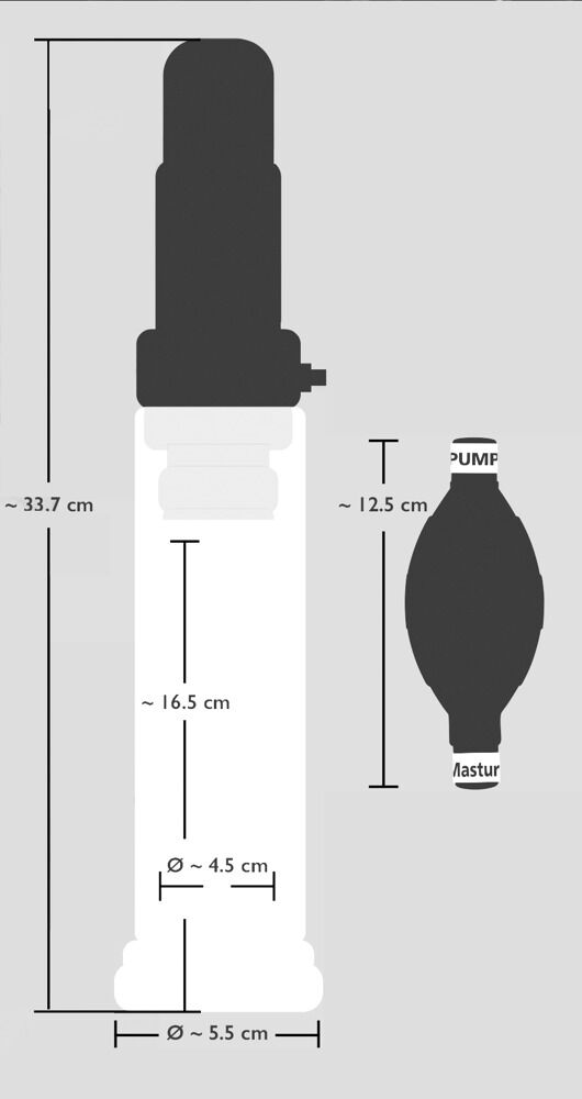 Penispumpe/Masturbator ”Vibrating Multi Pump”