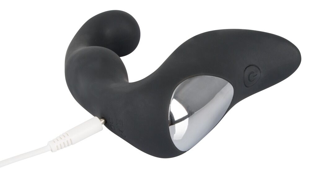 Prostatavibrator ”Rechargeable Prostate Stimulator” med Mellemkødstimulator, 14,6 cm