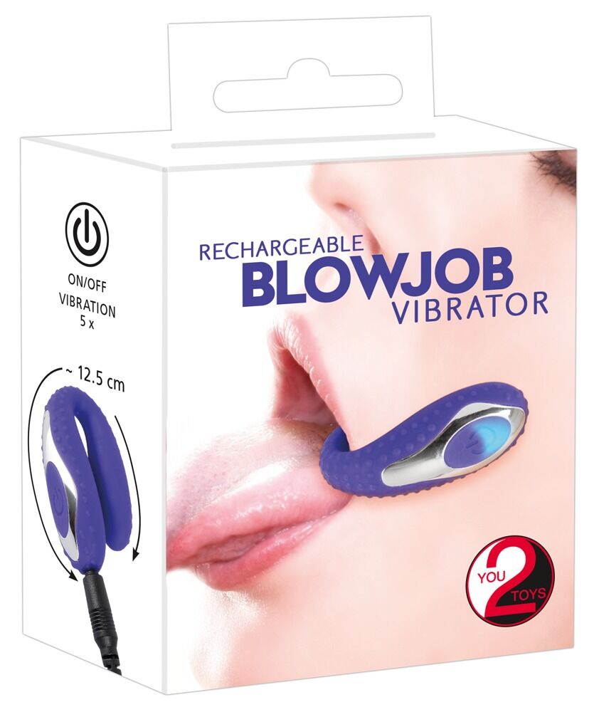 Blowjob vibrator