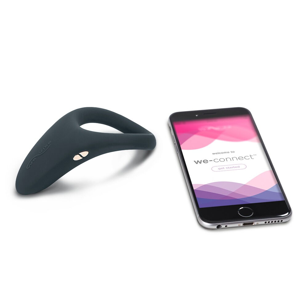 Vibro-Penisring „Verge“ med mellemkød-stimulator og 10 modi pr. app