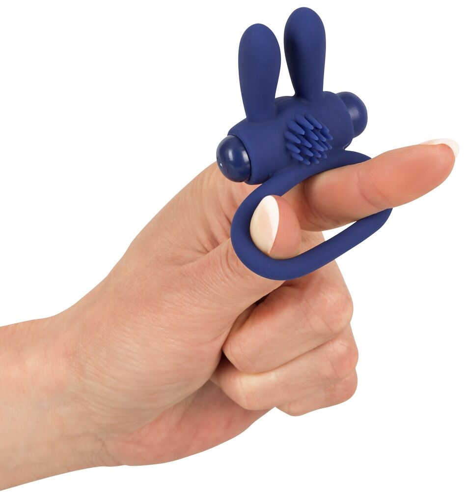 Vibro-penisring med klitorisstimulator