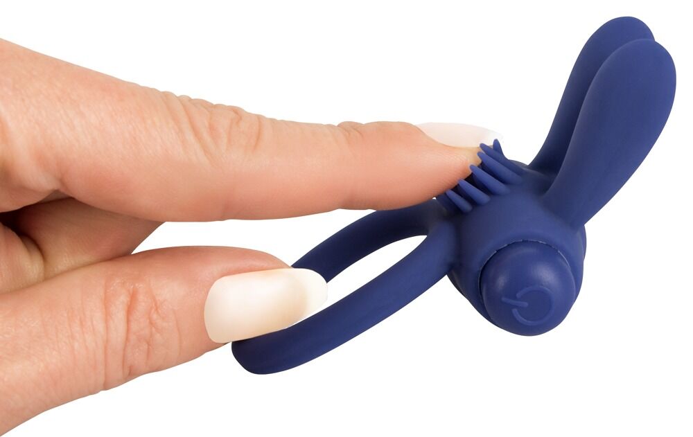 Vibro-penisring med klitorisstimulator