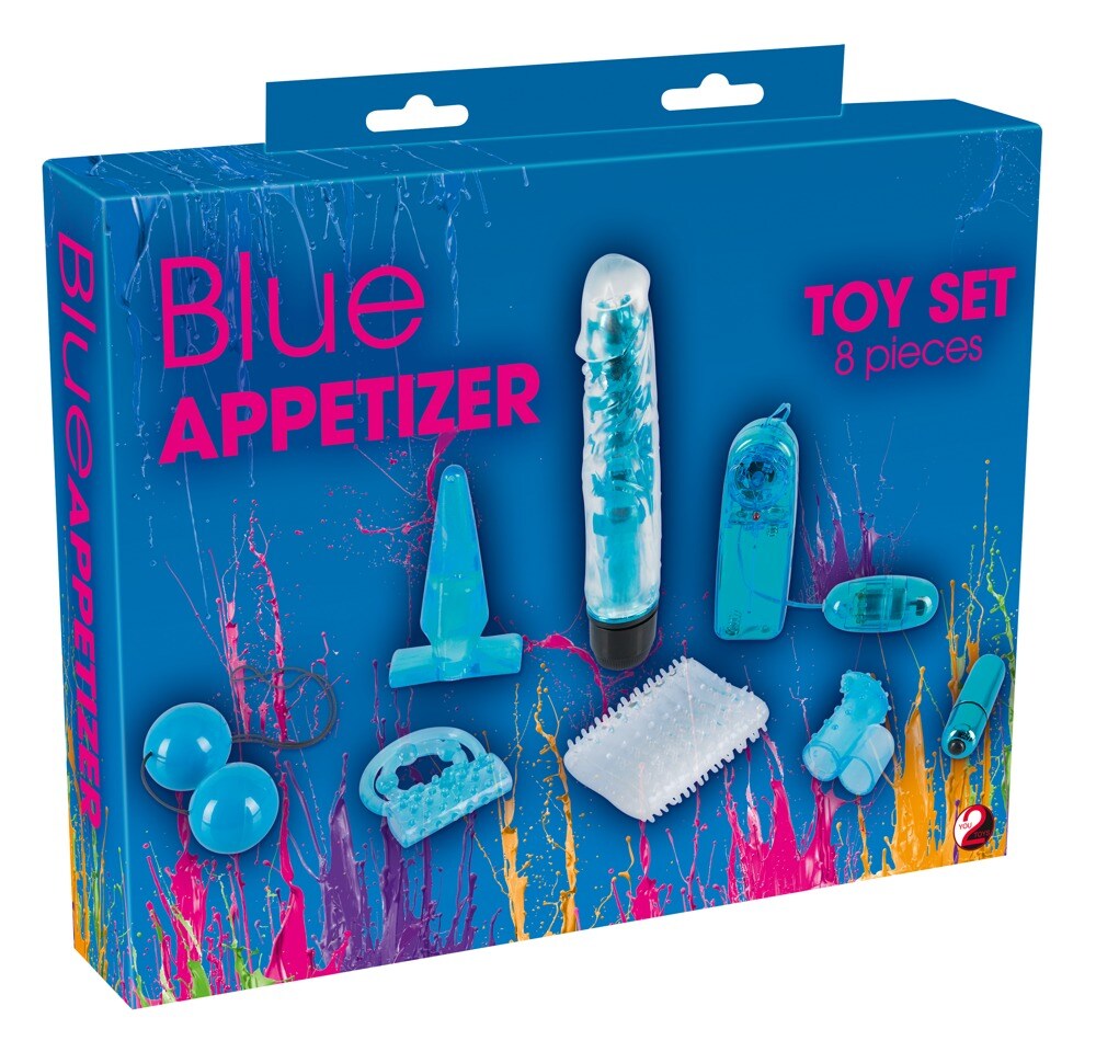 Toyset „Blue Appetizer“ med 8 dele