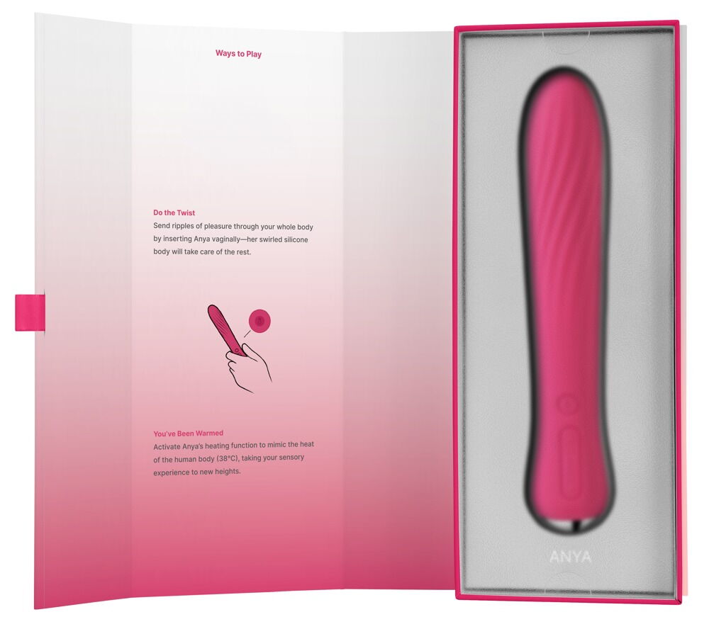 Vibrator "Anya" med varmefunktion