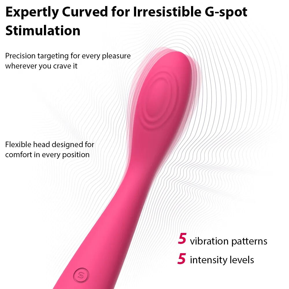Iris Plum Red G-Punkt-Vibrator