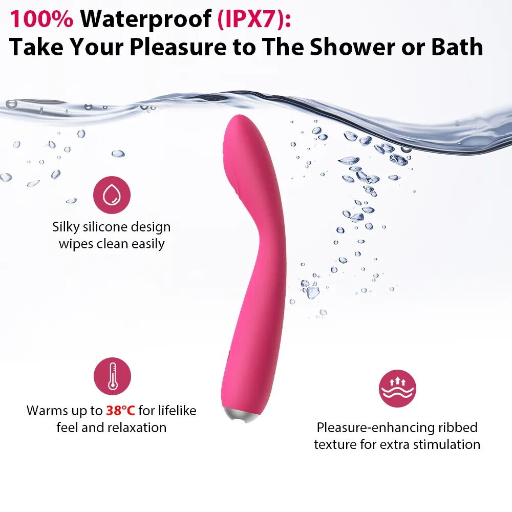 Iris Plum Red G-Punkt-Vibrator