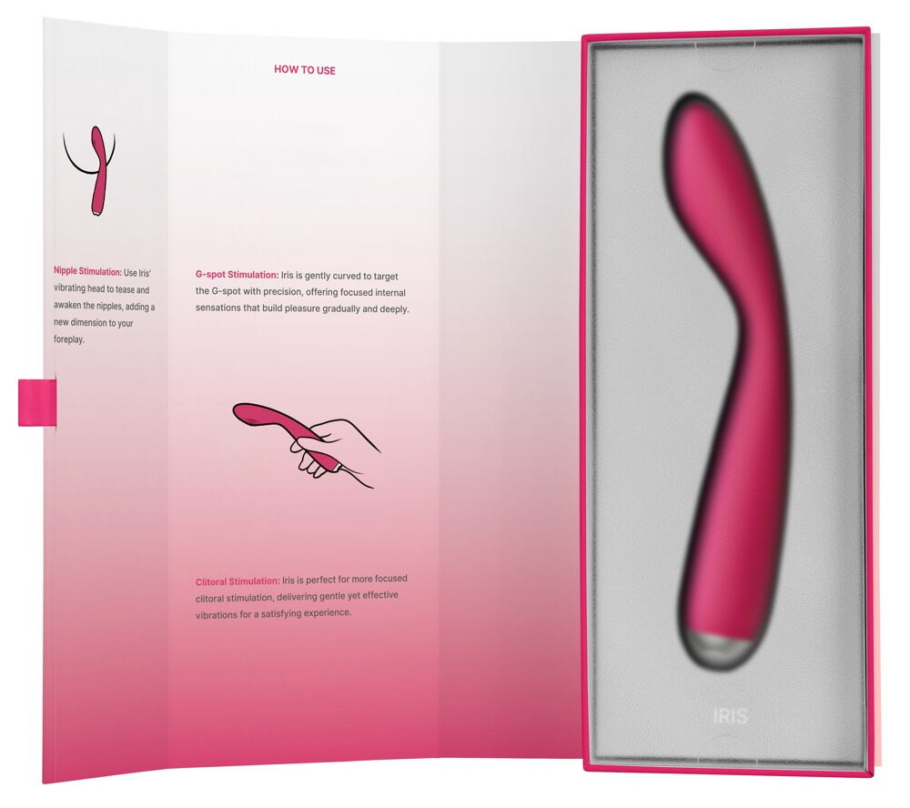 Iris Plum Red G-Punkt-Vibrator