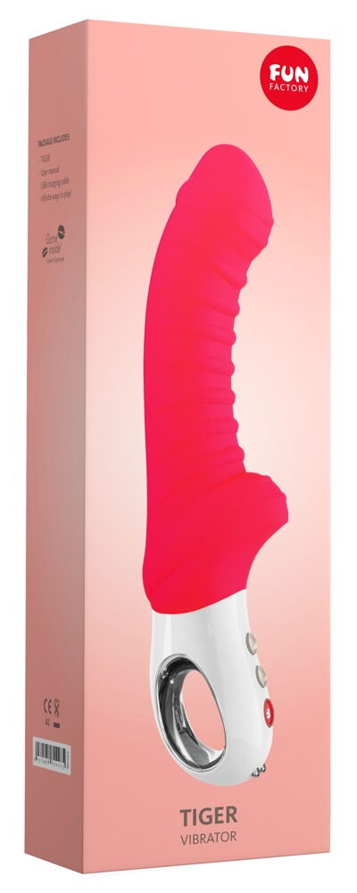 G-punkt vibrator "G5 Tiger" med 6 vibrationstilstande i 6 intensiteter