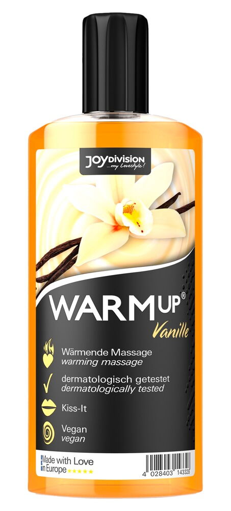 Massageolie "WARMup" med varmende effekt