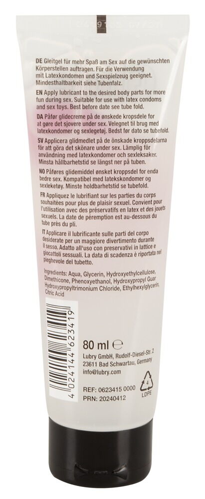 Glidecreme "Anal", vegansk