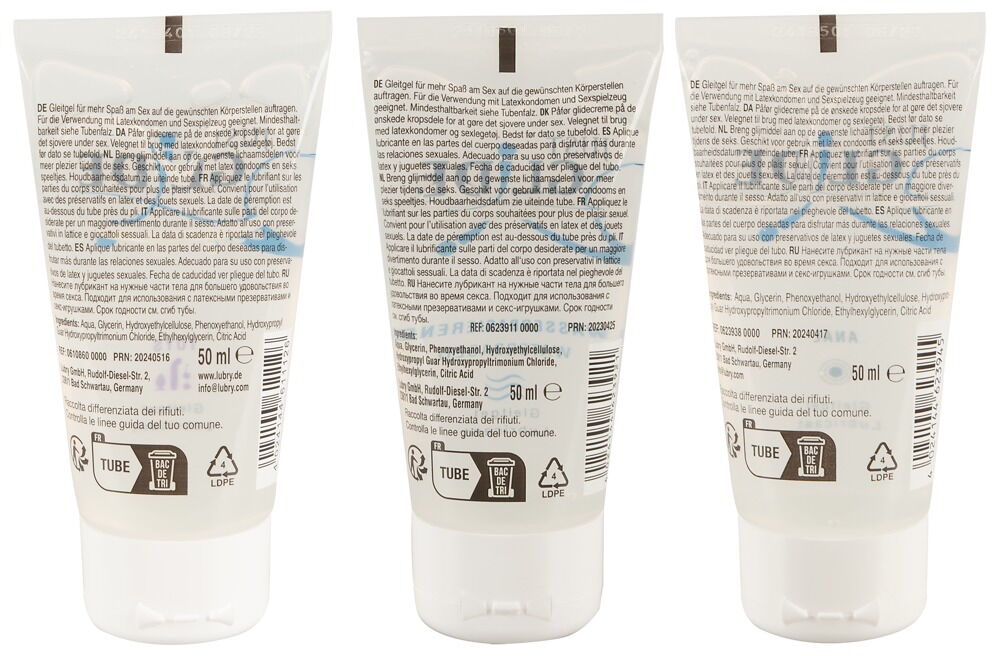Just Glide sæt 3 x 50 ml
