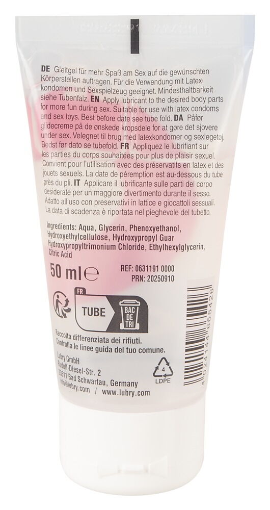 Glidegel „O-Aqua“ på vandbasis