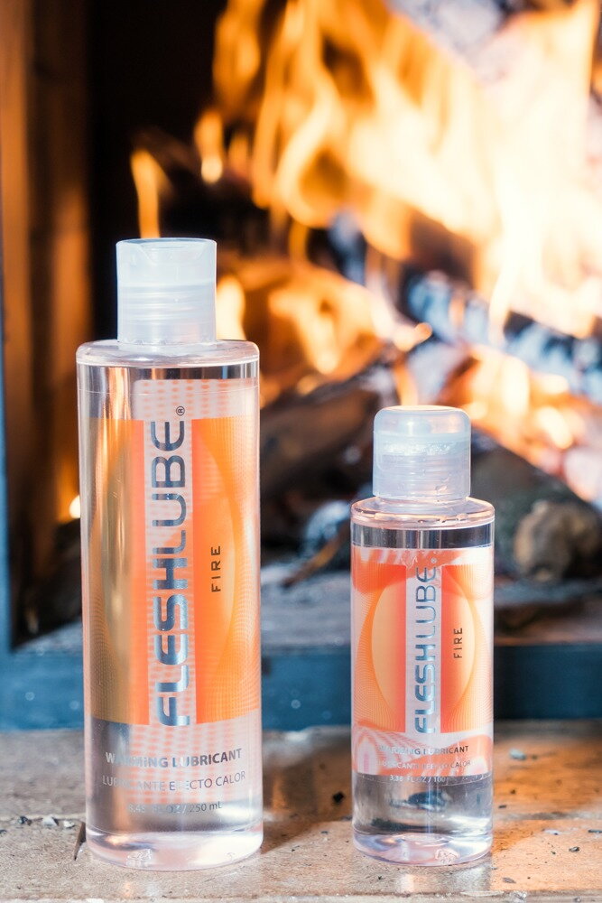 Glidecreme "FleshLube Fire", vandbaseret