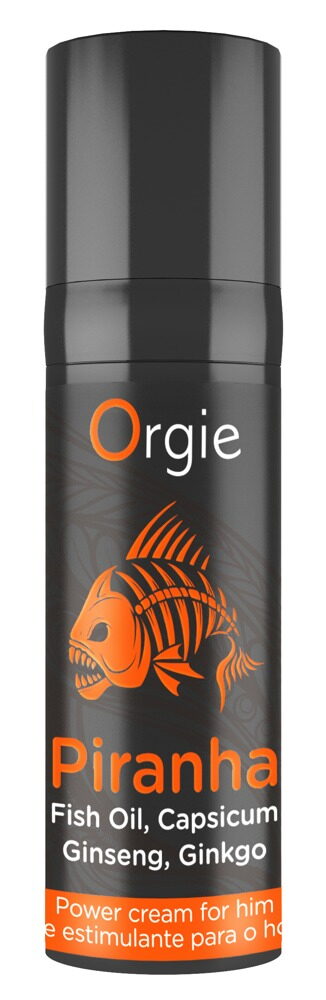 Peniscreme "Piranha“ til stærke erektioner