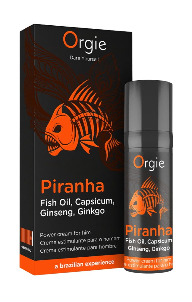 Peniscreme "Piranha“ til stærke erektioner